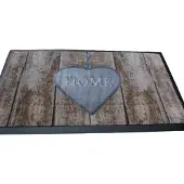 EDO Hanse Home Design Vloermat Hart Bruin 45x75 cm