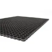 HomeDecor Merkloos Markless rubberen deurmat 80x120 cm - antislip en duurzaam