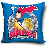 Carbotex Kussenhoes Superman 40x40 cm Katoen - Decoratie Kinderkamer