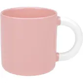 RAVI Handy Porseleinen Mok 350ml - Stijlvol Roze