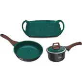 Winning Star 4-delige Non-stick Kookset – Gietaluminium Potten Met Deksel