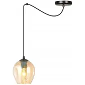 KOBI LEVEL 1 Hanglamp Amber Zwart - Stijlvolle Verlichting