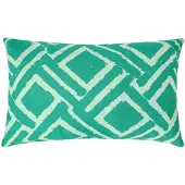 Domarex Decoratieve Kussenhoes 30x50cm Mintgroen Geometrisch Katoen