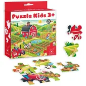 Kangur Puzzel voor kinderen 3+ Boerderij - Puzzel 30 Elementen