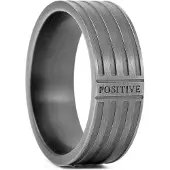 Lucleon Positieve Stalen Ring
