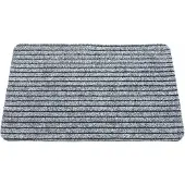 Perfect Home Grijze Antislip Deurmat 50x70 cm met Ribbelpatroon