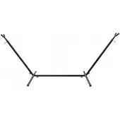 Bauerkraft Stevig Metalen Hangmatframe - Zwart, 250cm