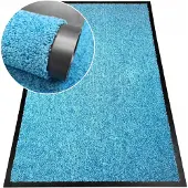 Nestor Absorberende Deurmat Blauw 60x80 cm - Antislip & Duurzaam