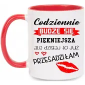 Alfa Moederdag Mok - Wit/Rood - Cadeau voor Mama