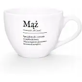 Nadwyraz.com Mannen mok wit met oor 500 ml - Perfect cadeau
