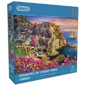 Gibsons Dreaming of Cinque Terre Puzzel 1000 Stukjes