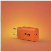 Club 3D CAC-3023 USB-oplader 30 W USB-C stekker USB PD 3.0 Oranje Binnen