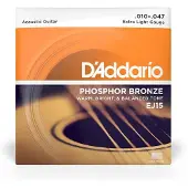 D'Addario EJ15-3D 3-Pack Western Snaren (10-47)
