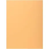 Exacompta 1-Flap map 339002E Licht oranje Karton 24 x 32 cm 250 Stuks