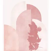 Komar Vliesbehang Digitale print vlies - Minnie Creative Aesthetic - Afmeting 250 x 280 cm