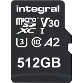 Integral Micro-SDXC V30 100/80mb 512Gb
