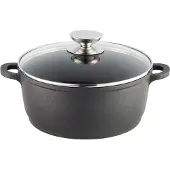 Berndes Kookpan Vario Click Zwart Met Glazen Deksel 20 cm