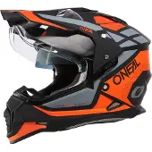 O'Neal Sierra R, enduro helm ,Mat Oranje/Zwart/Grijs ,S