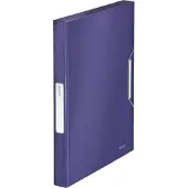 Leitz Style A4 Documentenbox, 330 x 240 x 30 mm, Polypropyleen, Blauw