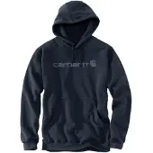 Carhartt Signature Logo, capuchon ,Donkerblauw/Blauw (I27) ,L