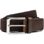 Suitable Geweven Riem Bruin