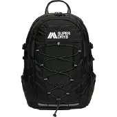 Superdry Rugzak zwart / wit