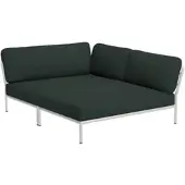 Houe LEVEL Knus hoekkussen rechts aluminium frame