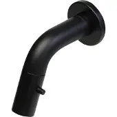 Plieger Lupo 2.0 Toiletkraan – Inbouw fonteinkraan – Wandmodel – Uitloop 10.5 cm – 10 jaar garantie – Mat zwart