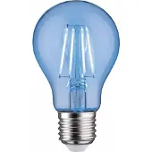 Paulmann LED-gloeilamp Filament E27 230V 40lm 2,2W 1000K Blauw