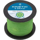 Kinetic Cyber 8 Braided Line 1200 M Groen 0.140 mm