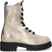 Vingino Muraina Messina suède veterboots met glitters goud Meerkleurig - maat 31
