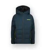 Vingino gewatteerde jas donkergroen Jongens Polyester Capuchon Effen - maat 176