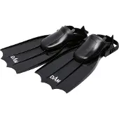 Dam Belly Boat Fins Zwart 2XL
