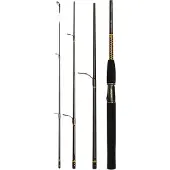 Ugly Stik Travel Spinning Rod Zwart 1.98 m / 5-15 g