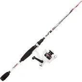 Abu Garcia Ike Dude Spinning Fishing Combo Zwart,Grijs 2.13 m / 5-20 g