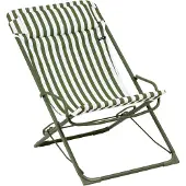 Lafuma Transaswing Folding Rocking Deckchair - Ligstoelen en ligbedden Staal Green - LFM5394_A000