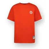 Vingino T-shirt met backprint rood Jongens Katoen Ronde hals Backprint - maat 116