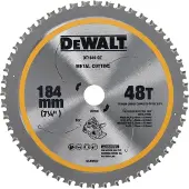 DeWalt DT1044-QZ DT1044-QZ Cirkelzaagblad 184 x 20 x 1.6 mm Aantal tanden: 48 1 stuk(s)