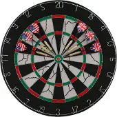 Lifetime Dartbord Deluxe met Pijlen 45cm