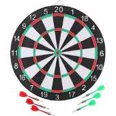 Huismerk Premium Dartbord Met 6 Pijltjes - 41 cm