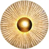 Holländer Design wandlamp BRONZO, dimbaar, alu / grijs / zink, Woon-/ Eetkamer, metaal, Design, Wandlamp design