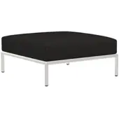 Houe Voetenbank Level 2 Ottoman Char Muted White