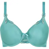 Chantelle Co Bra Underw. Covering Molded New Peacock Lurex Size: E70 | Torsolets, Brassieres & Corsets Outlet | Dames |
