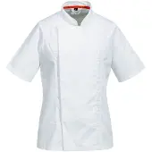 Portwest Chef's Meshair Pro Jack Korte Mouw C736 Slim Fit Dames | Maat: XXL