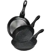 Mischler Cook pannenset FA1003 aluminium zilver 3 delig