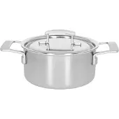 Demeyere Industry 5, 1029671 RVS kookpan met deksel, 18 cm, 2.2l