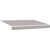 vidaXL Zonnescherm Frame Lichtgrijs 300 x 250 cm