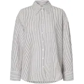 Selected Blouse 'SLFCleo' bruin / wit