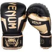 Venum Bokshandschoenen ELITE- Zwart/Goud - 14 oz