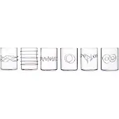 Ichendorf Milano Assorted waterglazen set van 6